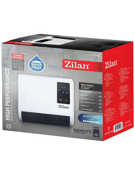 Grijalica Zilan ZLN2083 zidna s dalj. Grijalica Zilan ZLN2083 zidna s dalj.
