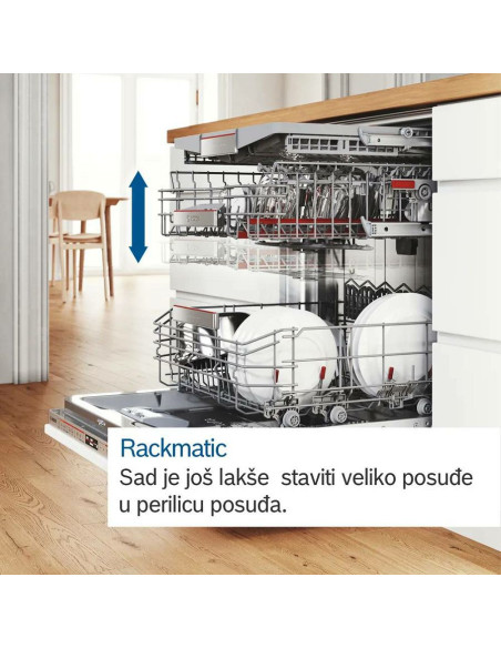 Ugradbena perilica posuđa Bosch SBD8TCX04E - 87cm WiFi OpenAssist