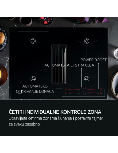 Ploča s napom AEG NCH74B01AB